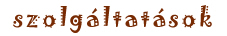 szolgáltatások